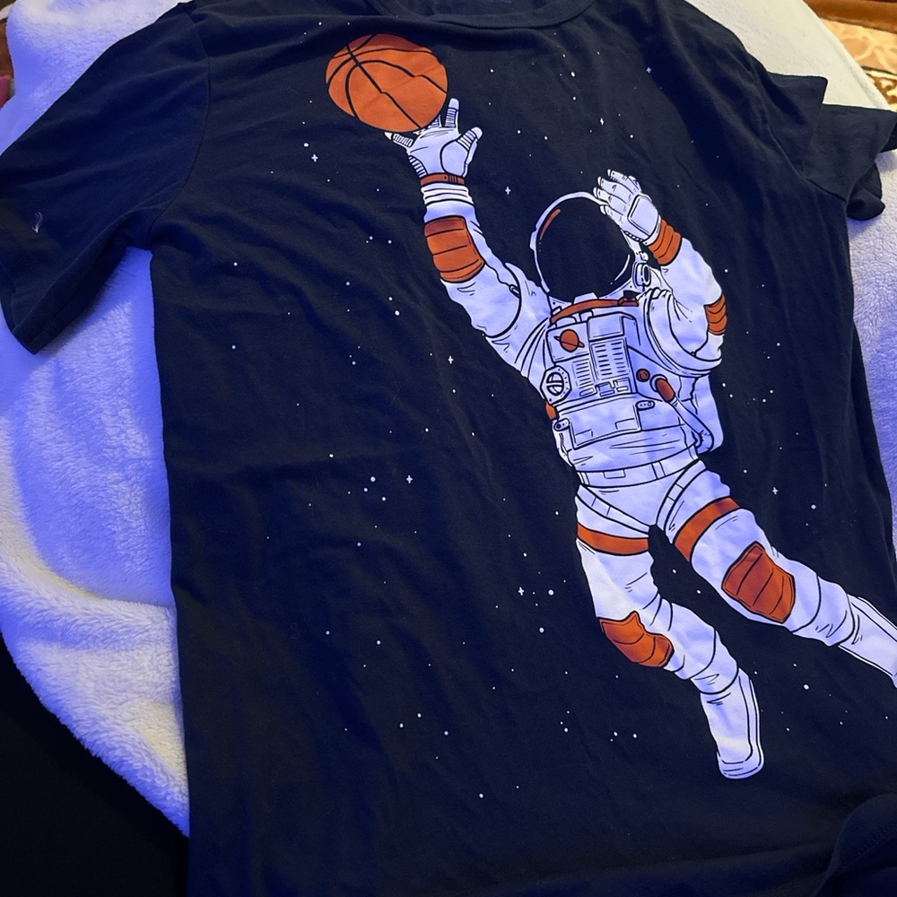 Place Black Astronaut Graphic Tee